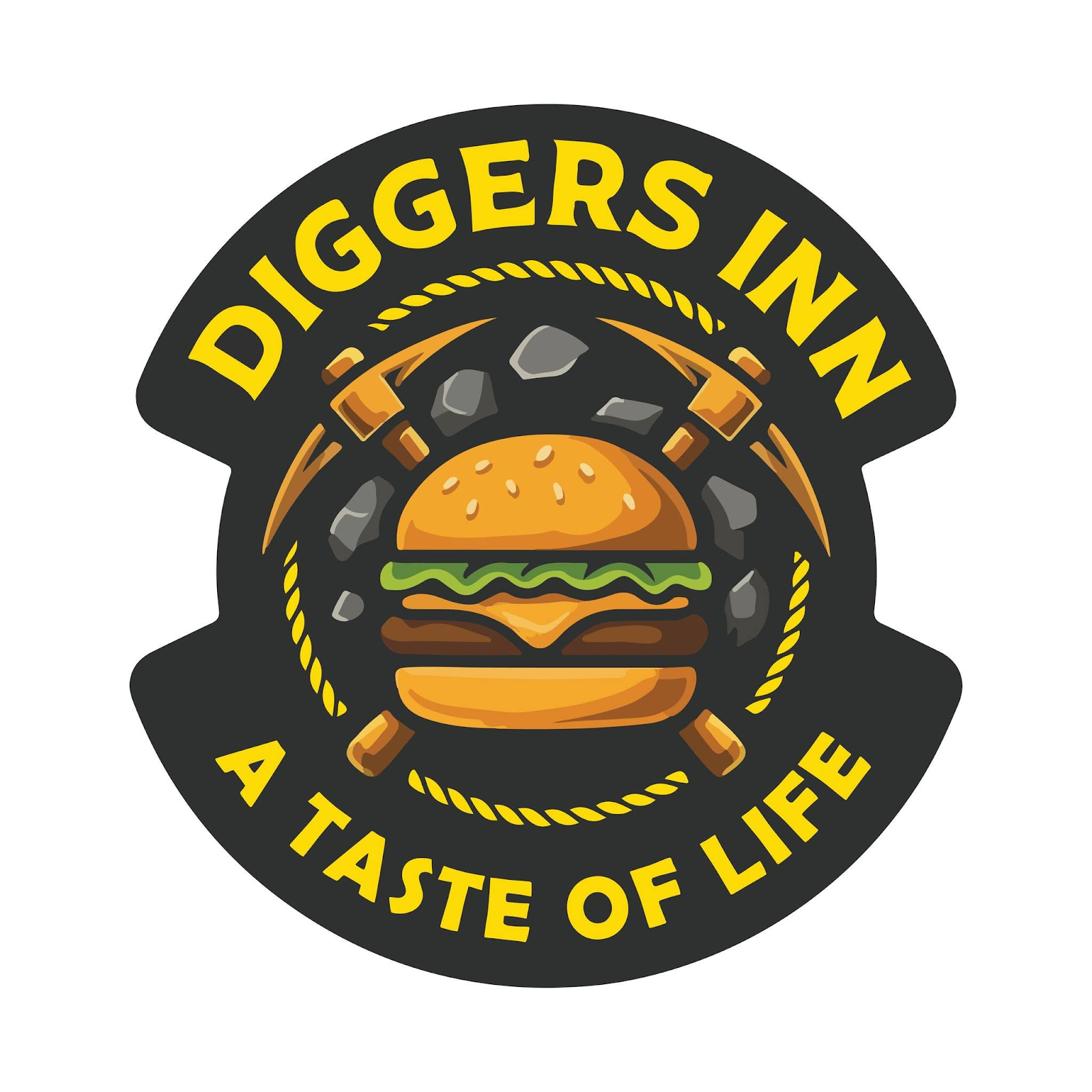 Diggers Inn restaurant interior with warm golden lighting